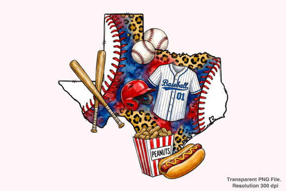 Bringing the Lone Star State to Life: Creative Uses for Baseball Texas Map PNG and Baseball PNG Designs
