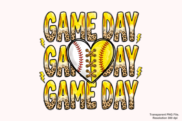 Elevate Your Designs with Game Day PNG Art
