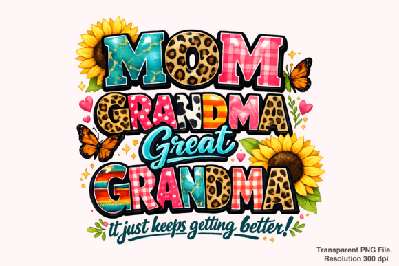 Strategic Branding with the Mom Grandma Great-Grandma PNG: A Guide for Creators and Entrepreneurs