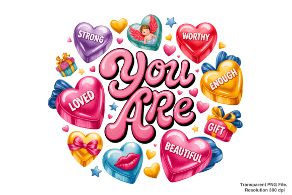 Unlocking Creative Possibilities with Valentine Candy Hearts PNG and Pink PNG Designs